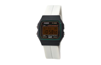 CASIO Custom Series Green Resin Case F-91WM-3A Custom 'Sugar Frost Hacker' Quartz Movement Stainless Steel Band Japanese Korean Watch Men's Black Dial Коричневое зеркало