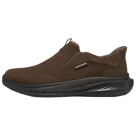 Skechers SLADE Daily Comfort Lightweight Low-Top Walking Shoes Men's Chocolate
