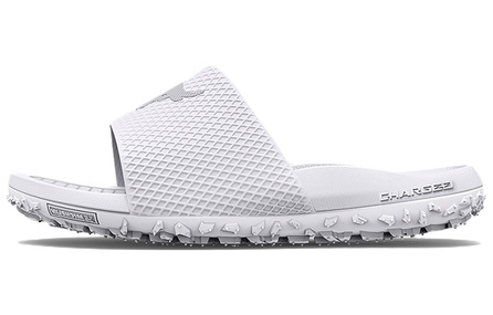 Under Armour Project Rock Slide 'White Halo Grey'