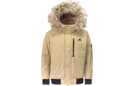 New Balance Jackets Men Light Brown