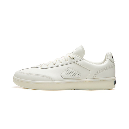 LiNing Wade County Classic Simple Versatile Wear-Resistant Lightweight Low-Top German Training Shoes Men's White