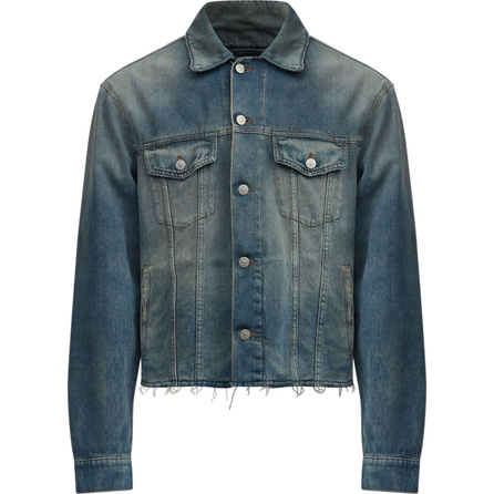 MM6 Maison Margiela Straight Hem Denim Jacket