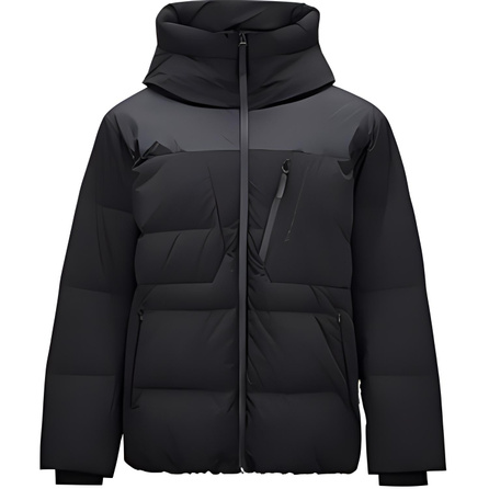 Skechers Mountain And Wild Outdoor Series Down Jacket Unisex Carbon Black