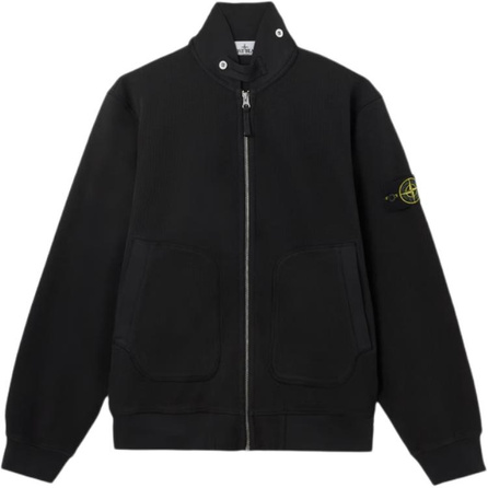 STONE ISLAND SS26 Spring Summer Series Vertical Patch Pocket Ribbed Edge Left Arm Casual Versatile Logo Zipper Closure Comfortable Jacket Coat Unisex