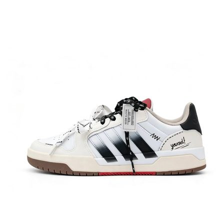 [Custom Sneakers] adidas ENTRAP Star Words Declaration Vintage Campus American Street Youthful Graffiti Low-Top Skate Shoes Unisex Beige