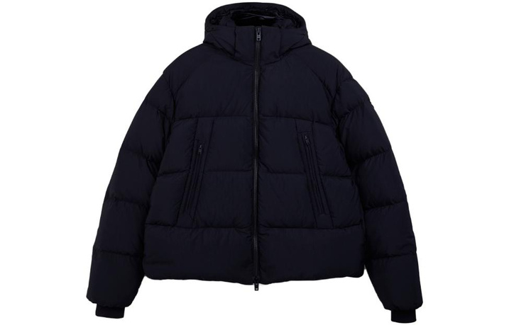 Y-3 Hooded Quilted Puffer Jacket