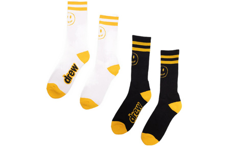 Drew House Unisex Mid-Calf Socks