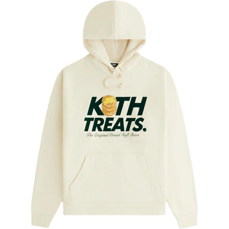 KITH Treats Waffle Series Comfortable Retro Print Hooded Sweatshirt Unisex Waffle