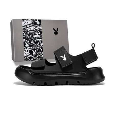 Playboy Solid Color Minimalist Fashion Classic Retro Hong Kong Style Light Luxury Premium Casual Sports Creek Wading Driving Commute Comfortable Versatile Lightweight Soft Elastic Cloud-Like Feel Thick Sole Height-Boosting Non-Slip Wear-Resistant Outsole 