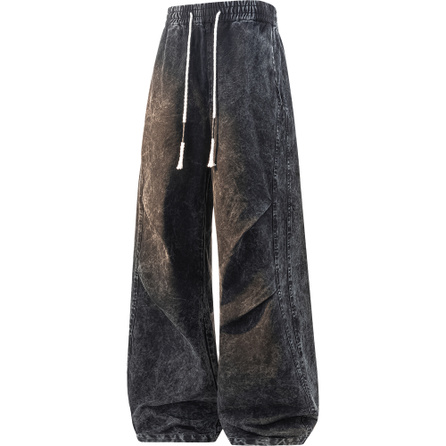Jeep Wrangler Casual Series American High Street Vintage Minimalist Cleanfit Premium Long Pants Comfortable Skin-Friendly Breathable Drapey Slimming Height-Enhancing Sports Commute Casual Pants Unisex