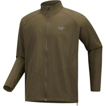 Arcteryx NORVAN SOFTSHELL JACKET Trail Running Outdoor Mountain Hiking Water-Repellent Wear-Resistant Breathable Comfortable Softshell Long Sleeve Jacket Men's