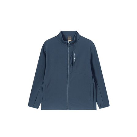 361° Training Series Zippered Stand Collar Versatile Simple Sport Windbreaker Men's
