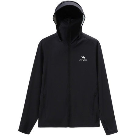 CAMEL Ice Mint Urban Techwear Series Cooling Breathable Heat-Shielding Hooded Jacket Original Yarn UPF2000+ Sun Protection Jacket Men's
