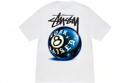 Stussy Born X Raised 8 Ball Tee