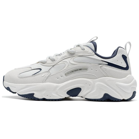 Xtep Huiyou 2.0 Anti-Slip Low-Top Casual Shoes Men's White Blue