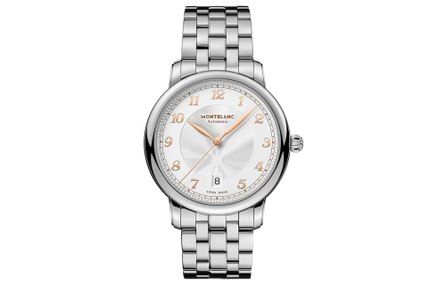 MONTBLANC Automatic Mechanical Movement Men's Watches Swiss Watches 39mm White Dial