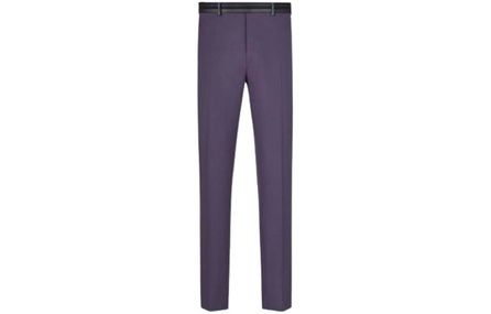 DIOR Striped Belted Pants