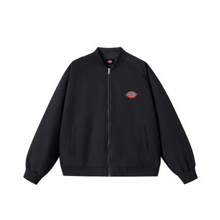 Dickies American Retro Cleanfit Minimalist Versatile High Street Trendy Brand Spring Autumn Baseball Jacket Classic Logo Print Premium Casual Loose Fashionable Comfortable Lightweight Daily Outerwear Jacket Unisex