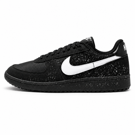[Custom Sneakers] Nike Field General Dark Night Starry Sky Splatter Ink Starry Premium Feel American Retro Football Style Simple Versatile Commute Daily Summer Breathable Low-Top Skate Shoes Unisex Black White