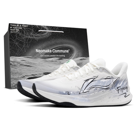 [Custom Sneakers] LiNing Chitu 9 Fightor Frost Ink Chinese Style Hand-Painted Graffiti Retro Distressed Trendy Versatile Gift Bag Shock-Absorbing Wear-Resistant Non-Slip Physical Test Exam City Commute Running Shoes Men's