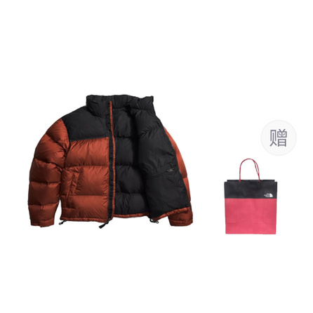 THE NORTH FACE 1996 Collection Jackets Men Deep Red+Shopping Bag