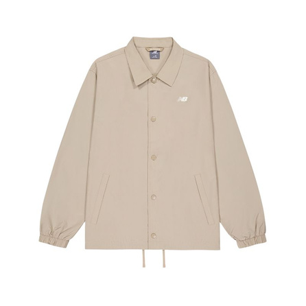 New Balance NB Brand Logo Woven Single-Breasted Lapel Long Sleeve Jacket Men's