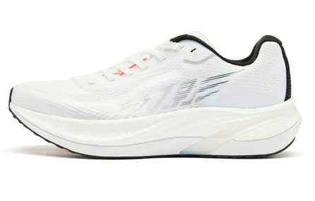 QIAODAN Running Shoes Men Low Top Jordan White Signal Red