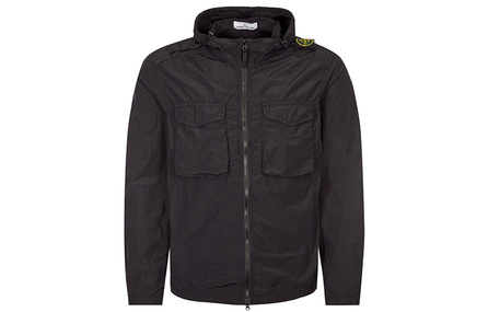 STONE ISLAND Jackets Men Black