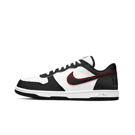 [Custom Sneakers] Nike Big Premium Black Autumn Boyfriend Minimalist Commute Daily Versatile Trendy Niche Campus Student Low-Top Skate Shoes Men's
