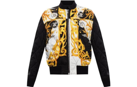 VERSACE Jackets Men Black