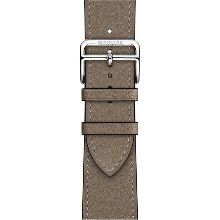 HERMES Watch Strap Universal Fit 165-200mm Cow Leather Material Elegant