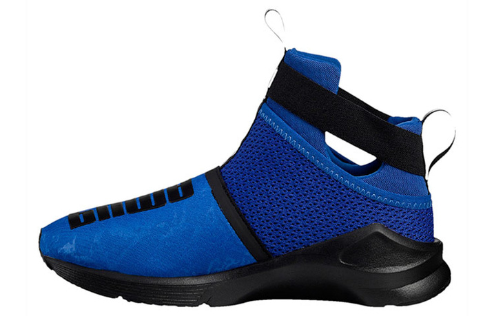 Puma Fierce Strap Lightweight High-Top Casual Shoes Women's Blue