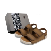 Playboy Vintage Distressed Hong Kong Style Classic Light Luxury Premium Daily Lazy Commute Slip-On Stream Trekking Wading Driving Wearable Minimalist Fashion Comfortable Versatile Light Bounce Step-On-Feces-Feel Soft Sole Non-Slip Wear-Resistant Beach San Желтый [Версия в подарочной упаковке]