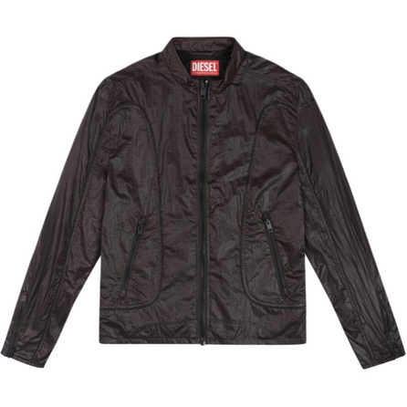 DIESEL SS26 Casual Stand Collar Long Sleeve Zip Lightweight Windbreaker Jacket Men's