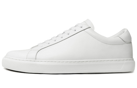 THOM WILLS Small White Shoes Stylish Skateboarding Shoes Unisex White