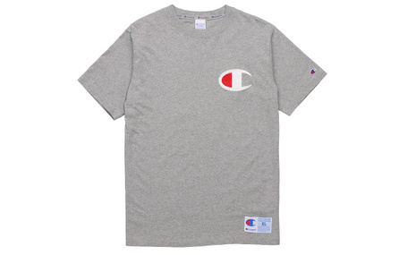 Champion T-Shirt Japan Version Unisex Gray