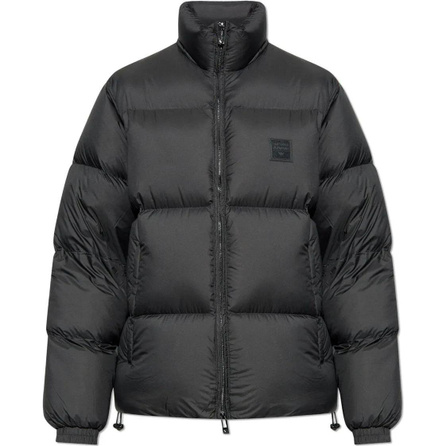 EMPORIO ARMANI Logo Patch High Neck Padded Jacket