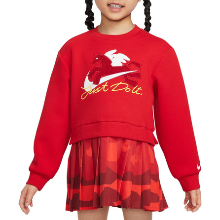 Nike Dress Year of the Horse Limited 'Unbridled' Mock Two-Piece Crewneck Pullover Long Sleeve Children's