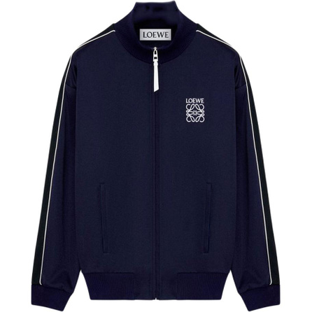 LOEWE FW25 Men's Runway Collection Tech Jersey Long Sleeve Jacket