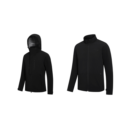 Saucony Comfort Simple Skin-Friendly Solid Color Versatile Warm Sport Outdoor Casual Classic 3-in-1 Down Jacket Unisex