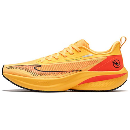 Erke Lightning 4 Comfort Versatile Anti-Slip Breathable Cushioning Low-Top Casual Running Shoes Men's Orange