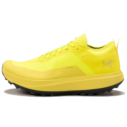 Arcteryx SYLAN Comfortable Soft Breathable Waterproof Low-Top Trail Marathon Training Long Distance Running Shoes Men's Yellow