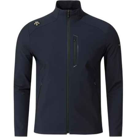 DESCENTE Logo Zipper Pocket Long Sleeve Stand Collar Jacket Unisex