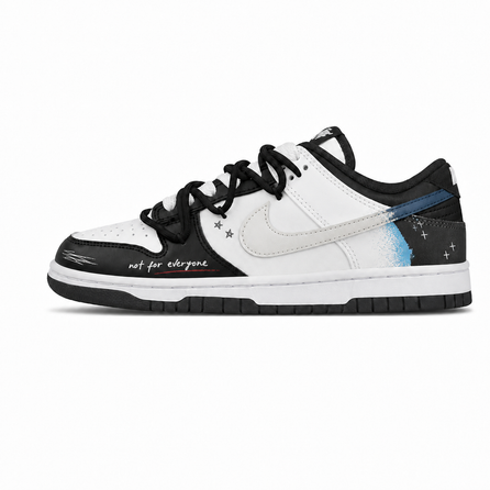 Custom SneakersNike Dunk Declaration of Independence Gift Box Hand-Painted Versatile Premium Niche Minimalist Vintage Classic Trendy Fashionable Commute Wear-Resistant Lightweight Non-Slip Low-Top Skate Shoes Unisex Blue White