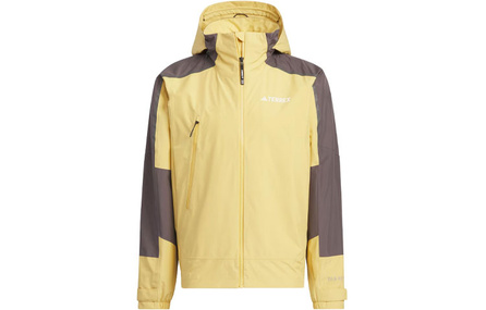 Adidas Windbreaker Jackets Men Light Yellow