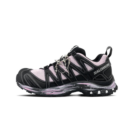 [Custom Sneakers] SALOMON XA PRO 3D Pink Mist Starry Night Sweet Cool Girl Outdoor Hiking Versatile Commute Couple Outfit Low-Top Running Shoes Unisex Black Pink