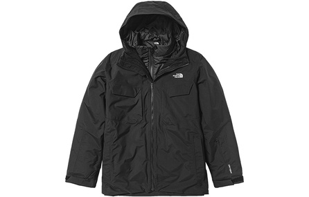 THE NORTH FACE Water-Resistant Windproof Wear-Resistant Warm Windbreaker Jacket Men's Black