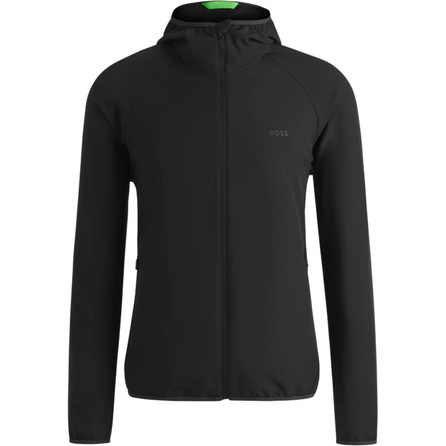 HUGO BOSS Stretch Waterproof Slim Fit Jacket Coat Men's Black