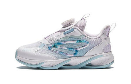 Antakids Chiyan Durable Breathable Low-Top Running Shoes White Blue Children Aged 3-7 Years Old