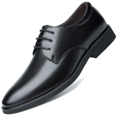 Poitulas Dress Shoes Men Low-Top Black
